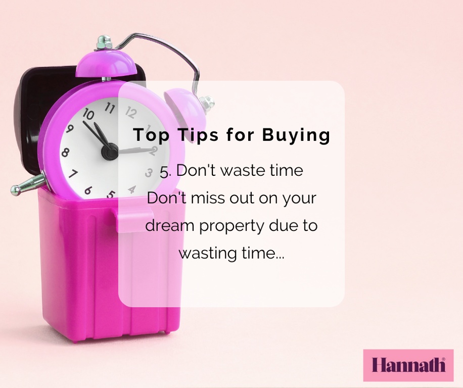 Hannath's Top Tips for Buying 