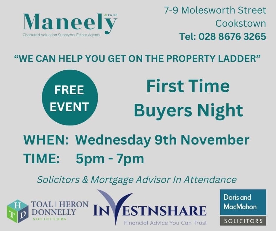 FIRST TIME BUYERS NIGHT