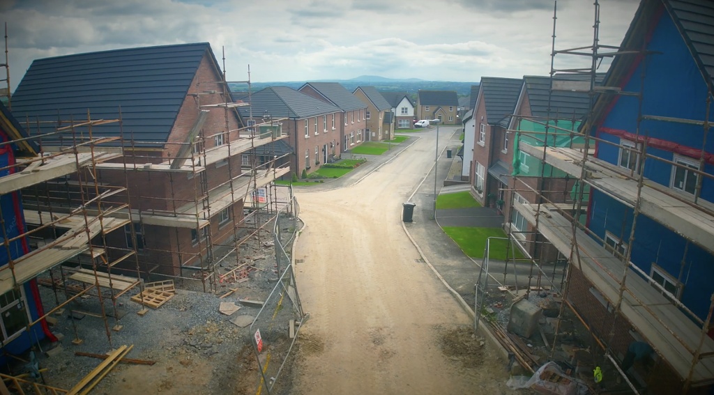 Wallace Gardens, Lisburn - Aerial Flyover June 2024