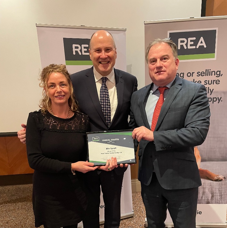 REA Spratt win REA National Award